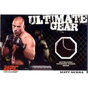 Topps UFC 2009 Round 1 Ultimate Gear Card Matt Serra [Ultimate Gear]