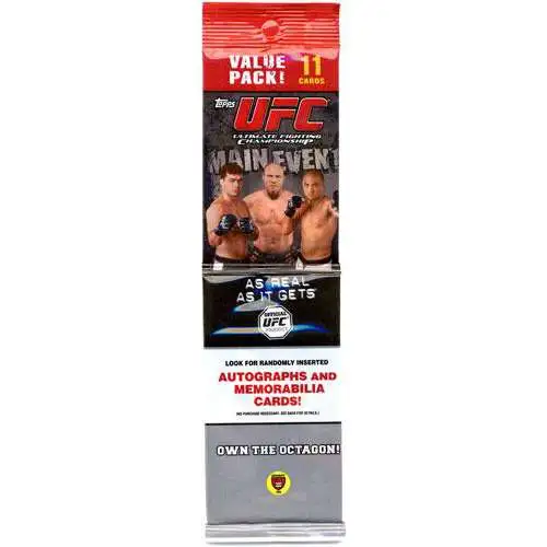 UFC Ultimate Fighting Championship 2010 Round 3 Main Event Trading Card VALUE Pack [11 Cards]