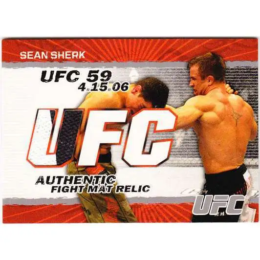 Topps UFC 2009 Round 2 Fight Mat Relic Sean Sherk [UFC 59]