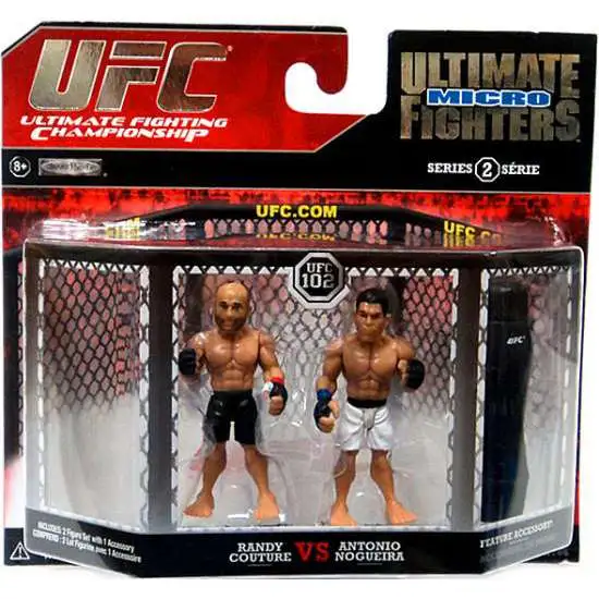 UFC Ultimate Micro Fighters Series 2 Randy Couture vs. Antonio Nogueira Mini Figure 2-Pack