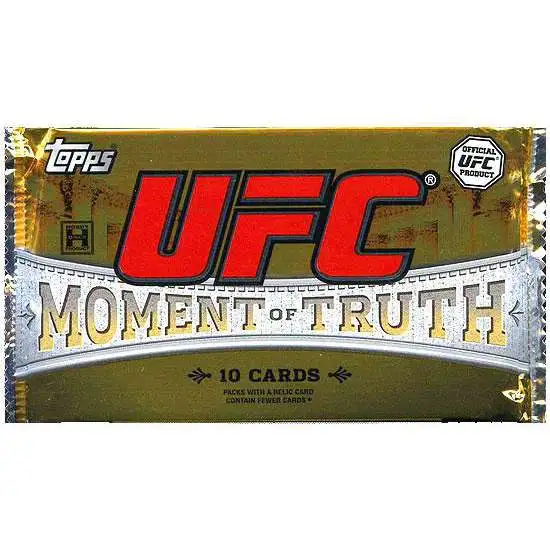 UFC Ultimate Fighting Championship 2011 Moment of Truth Trading Card Pack