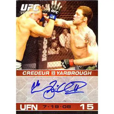 Topps UFC 2009 Round 1 Tim Credeur Autograph Card A-TC