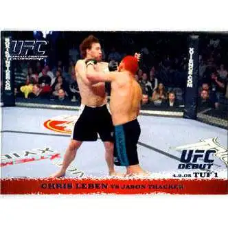 Topps UFC 2009 Round 1 Chris Leben #20