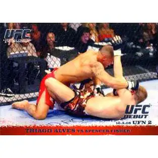 Topps UFC 2009 Round 1 Thiago Alves #37