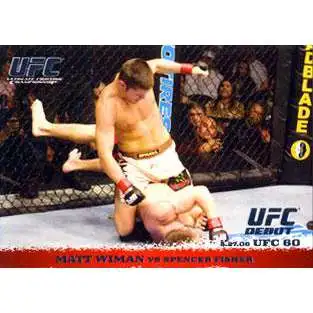 Topps UFC 2009 Round 1 Matt Wiman #40