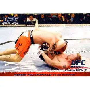 Topps UFC 2009 Round 1 Jason MacDonald #54