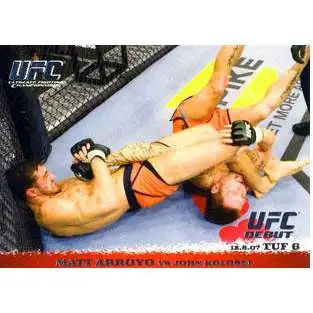 Topps UFC 2009 Round 1 Matt Arroyo #74