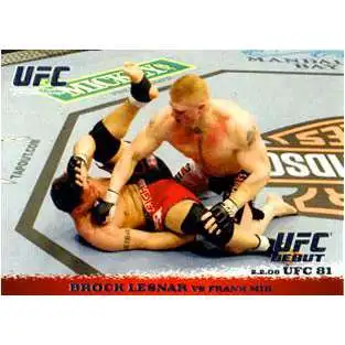 Topps UFC 2009 Round 1 Brock Lesnar #81