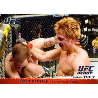 Topps UFC 2009 Round 1 Matt Riddle #85