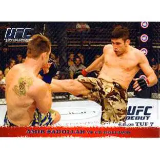 Topps UFC 2009 Round 1 Amir Sadollah #87