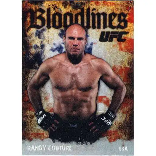 Topps UFC 2009 Round 2 Bloodlines Randy Couture BL-2