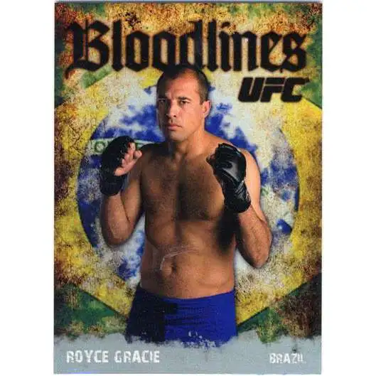Topps UFC 2009 Round 2 Bloodlines Royce Gracie BL-8