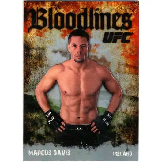 Topps UFC 2009 Round 2 Bloodlines Marcus Davis BL-10