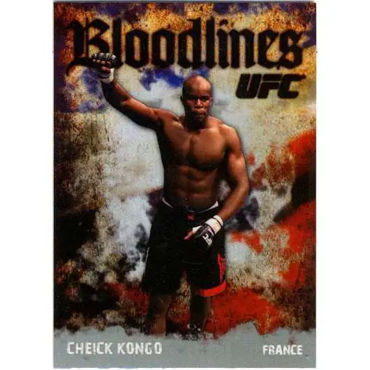 Topps UFC 2009 Round 2 Bloodlines Cheick Kongo BL-12