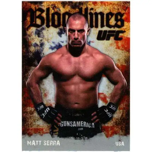 Topps UFC 2009 Round 2 Bloodlines Matt Serra BL-13