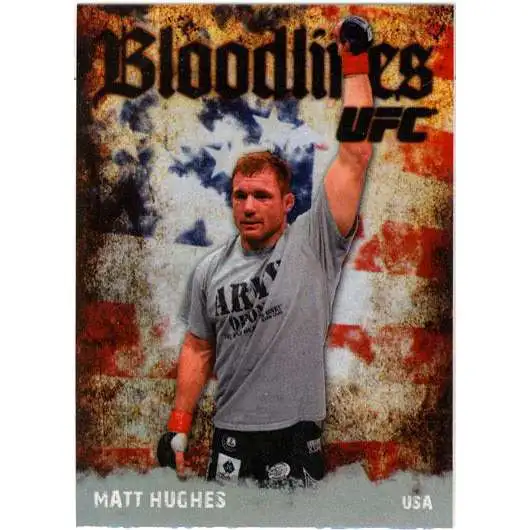 Topps UFC 2009 Round 2 Bloodlines Matt Hughes BL-14