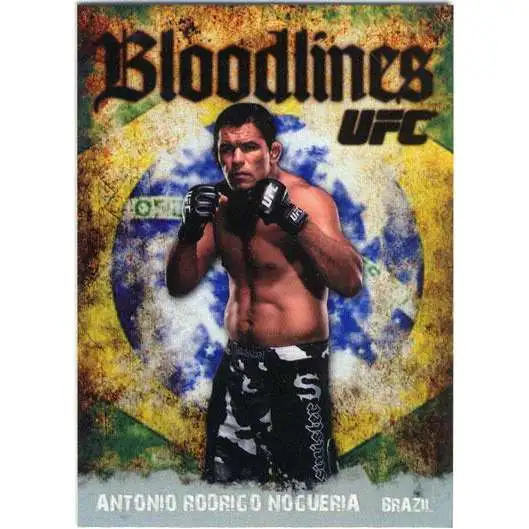 Topps UFC 2009 Round 2 Bloodlines Antonio Rodrigo Nogueira BL-15