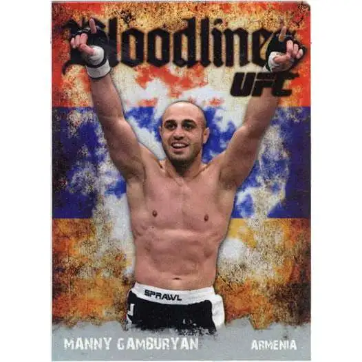 Topps UFC 2009 Round 2 Bloodlines Manny Gamburyan BL-18
