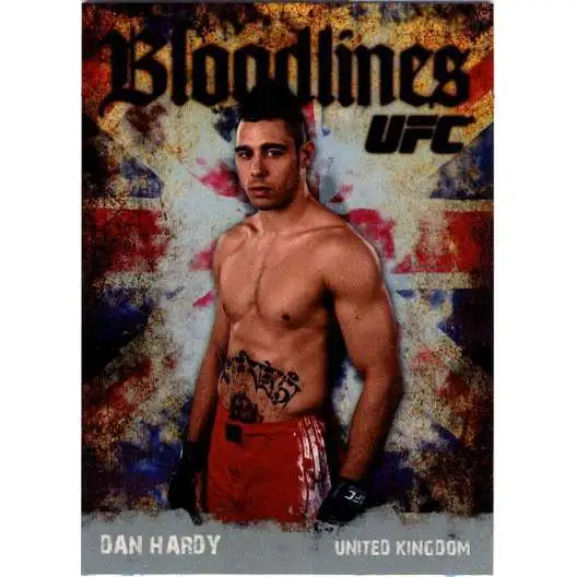 Topps UFC 2009 Round 2 Bloodlines Dan Hardy BL-19