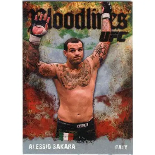 Topps UFC 2009 Round 2 Bloodlines Alessio Sakara BL-21
