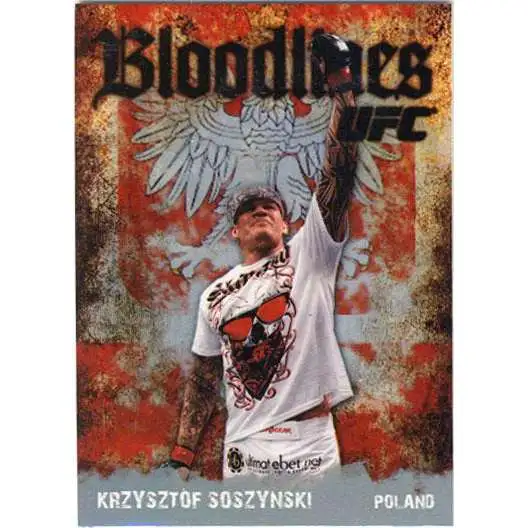 Topps UFC 2009 Round 2 Bloodlines Krzysztof Soszynski BL-22