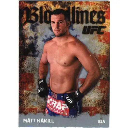 Topps UFC 2009 Round 2 Bloodlines Matt Hamill BL-24