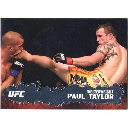 Topps UFC 2009 Round 2 Fighter Paul Taylor #4