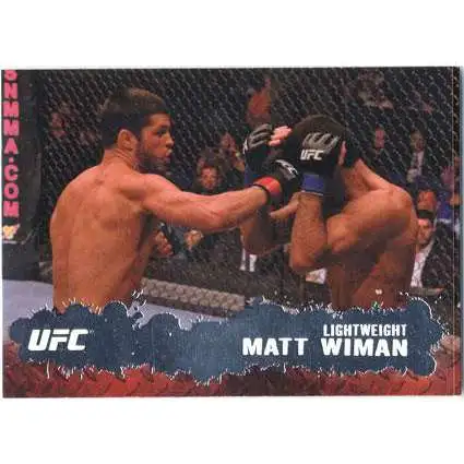 Topps UFC 2009 Round 2 Fighter Matt Wiman #10