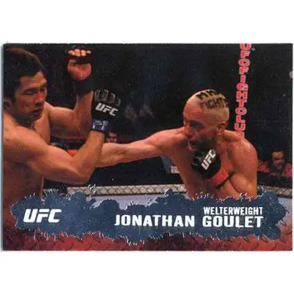 Topps UFC 2009 Round 2 Fighter Jonathan Goulet #49