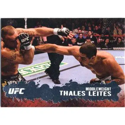 Topps UFC 2009 Round 2 Fighter Thales Leites #63