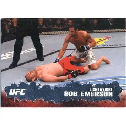 Topps UFC 2009 Round 2 Fighter Rob Emerson #78