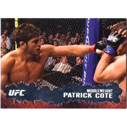 Topps UFC 2009 Round 2 Fighter Patrick Cote #96