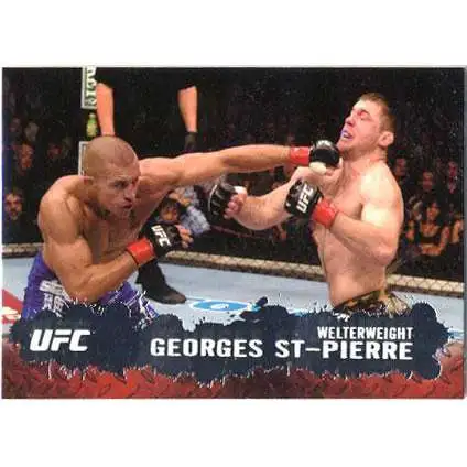 Topps UFC 2009 Round 2 Fighter Georges St Pierre #100