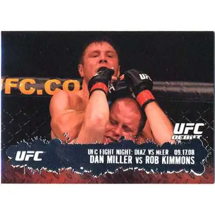 Topps UFC 2009 Round 2 Fighter Dan Miller #102