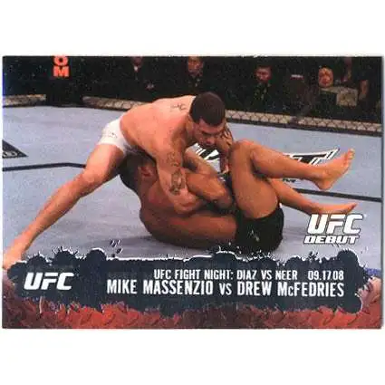 Topps UFC 2009 Round 2 Fighter Mike Massenzio #103