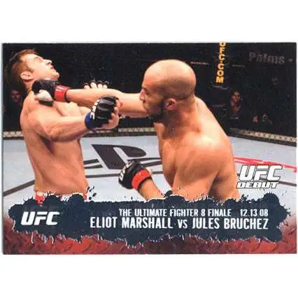 Topps UFC 2009 Round 2 Fighter Eliot Marshall #114