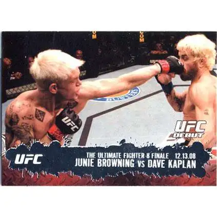 Topps UFC 2009 Round 2 Fighter Junie Browning #116