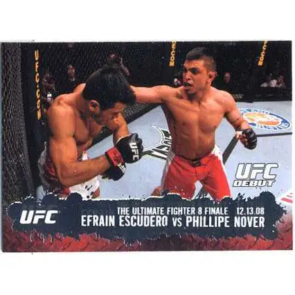 Topps UFC 2009 Round 2 Fighter Efrain Escudero #117