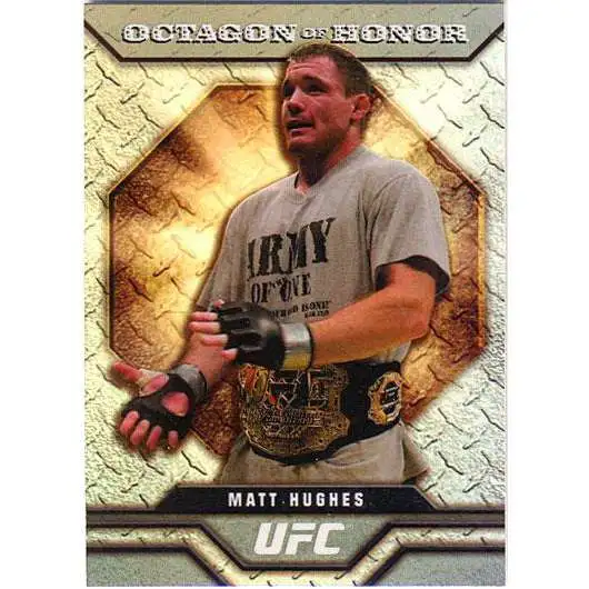 Topps UFC 2009 Round 2 Octagon of Honor Matt Hughes OOH-6
