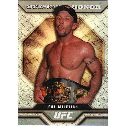 Topps UFC 2009 Round 2 Octagon of Honor Pat Miletich OOH-8