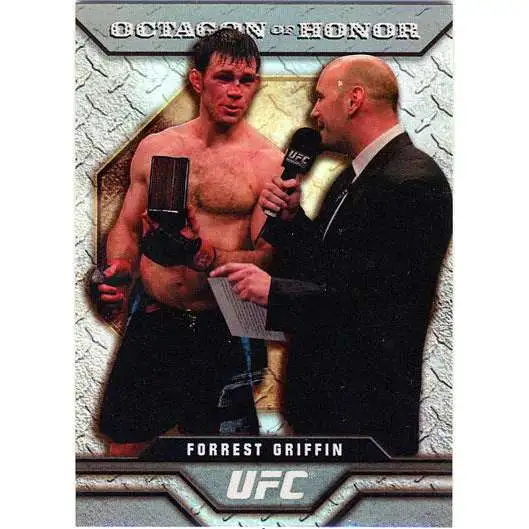 Topps UFC 2009 Round 2 Octagon of Honor Forrest Griffin OOH-9
