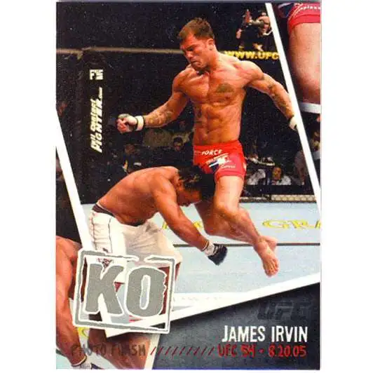 Topps UFC 2009 Round 2 Photo Finish James Irvin PF-1