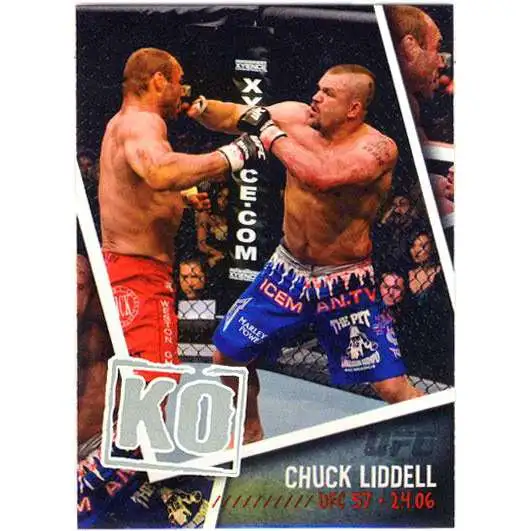 Topps UFC 2009 Round 2 Photo Finish Chuck Liddell PF-2