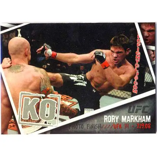 Topps UFC 2009 Round 2 Photo Finish Rory Markham PF-6