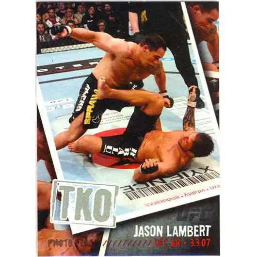 Topps UFC 2009 Round 2 Photo Finish Jason Lambert PF-9