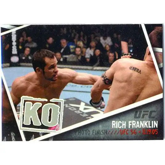 Topps UFC 2009 Round 2 Photo Finish Rich Franklin PF-12