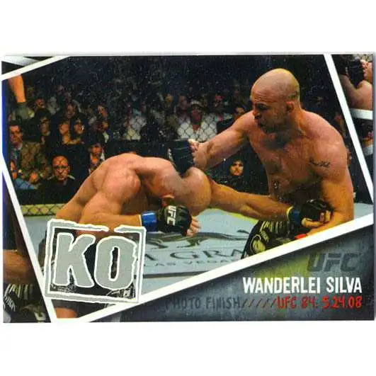 Topps UFC 2009 Round 2 Photo Finish Wanderlei Silva PF-15