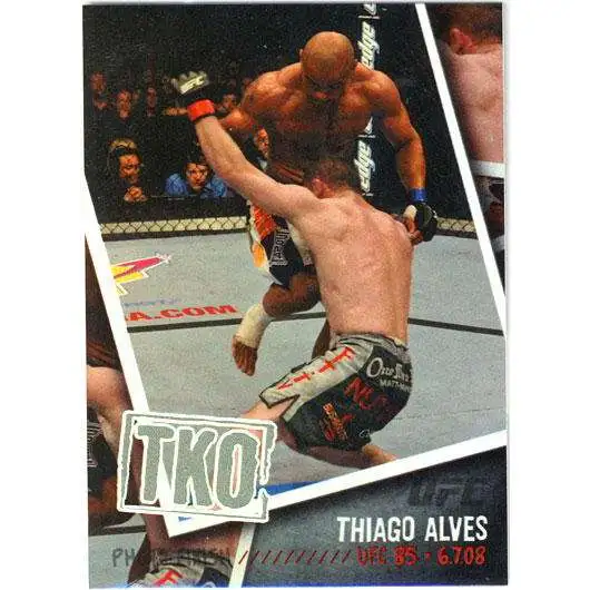 Topps UFC 2009 Round 2 Photo Finish Thiago Alves PF-16