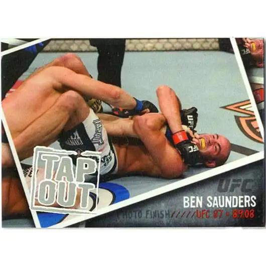 Topps UFC 2009 Round 2 Photo Finish Ben Saunders PF-19