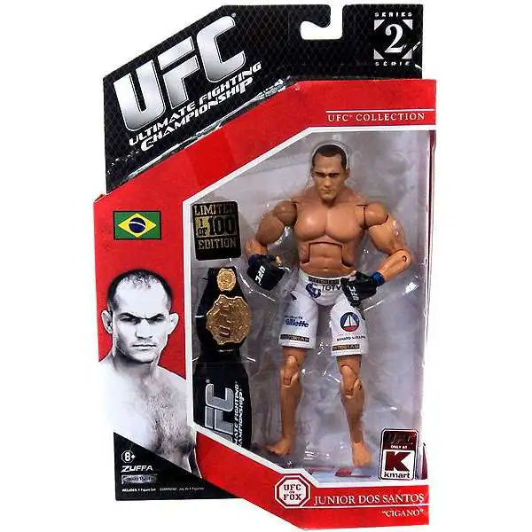 UFC Collection Exclusives Series 2 Junior Dos Santos Exclusive Action Figure [1 of 100]